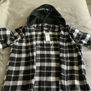 Hollister flannel mens